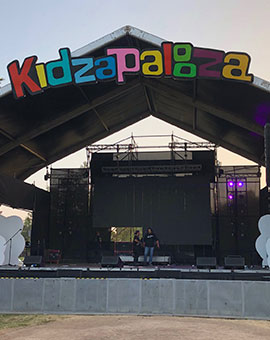 Letrero Kidzapalooza