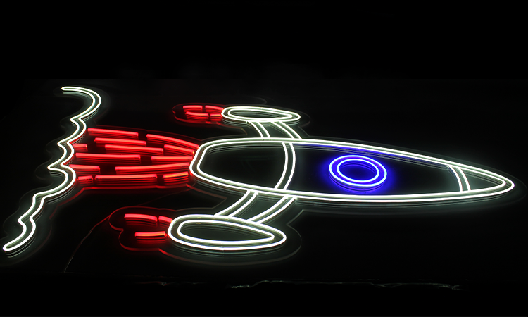 Letrero neón led