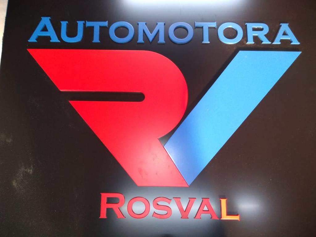 Automotora Rosval - Letras acrílicas sobre base aluminio compuesto