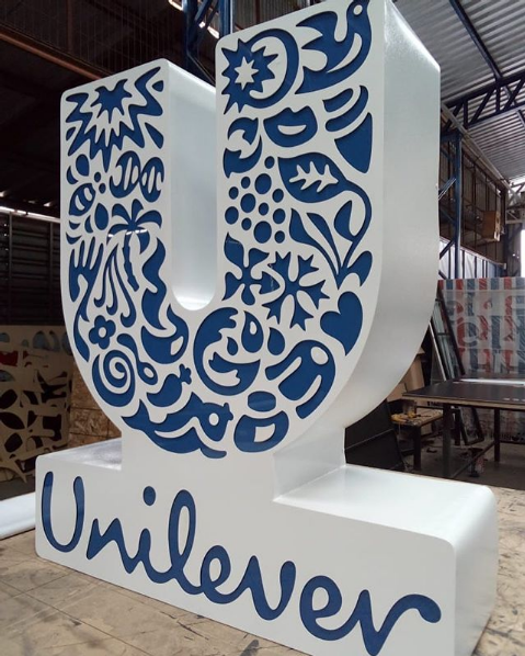 Unilever - Letrero